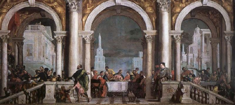 Paolo Veronese The guest time in the house of Levi oil painting image